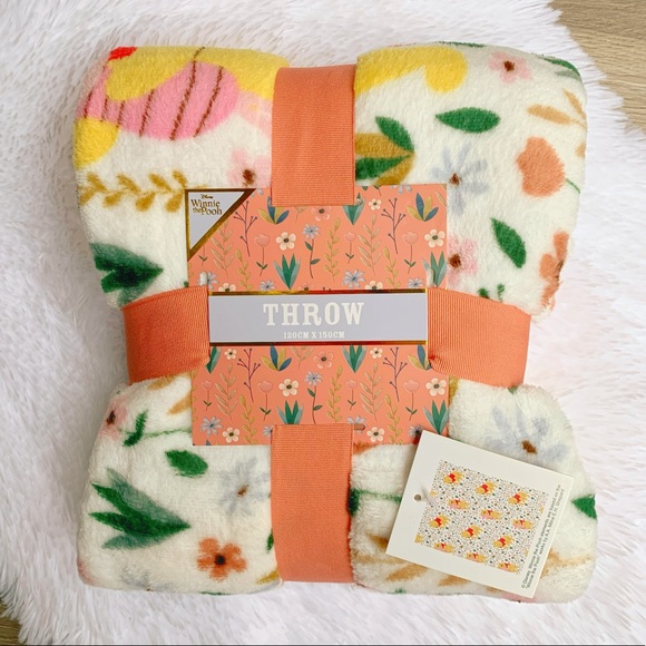 winnie the pooh plush blanket